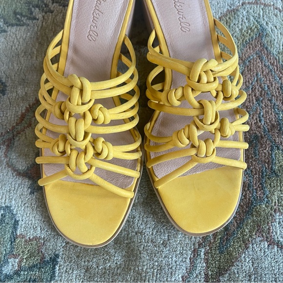 Madewell Dakota knotted sandal mule Slide Size 8 - Picture 5 of 6